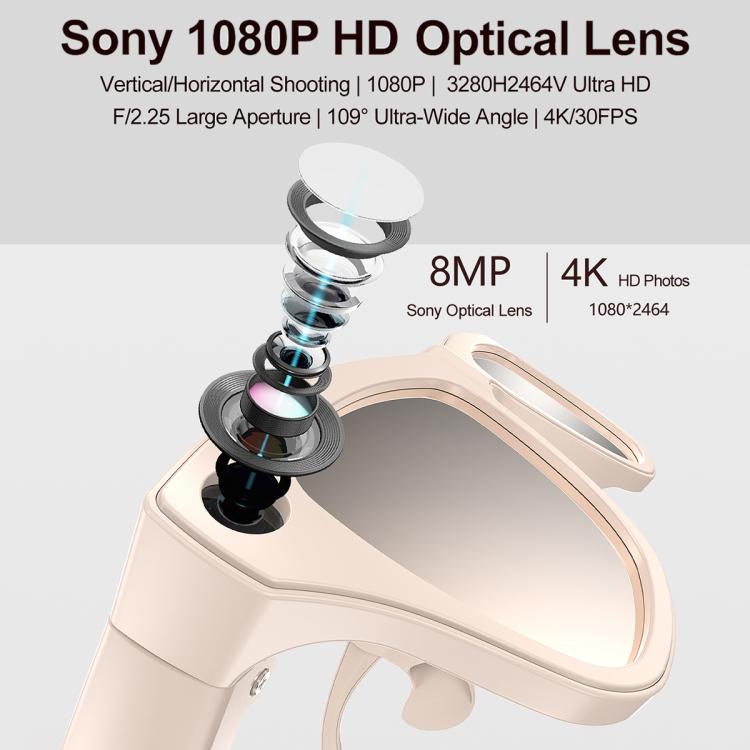 Occhiali intelligenti XK One Pro con intelligenza artificiale per riprese a 1080p., 1MP Camera