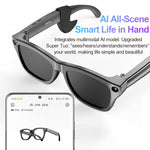 Occhiali intelligenti XK One Pro con intelligenza artificiale per riprese a 1080p., 1MP Camera