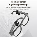 Occhiali intelligenti XK One Pro con intelligenza artificiale per riprese a 1080p., 1MP Camera
