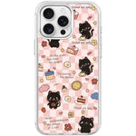 Adorabile custodia magnetica per telefono con motivo a gatto da dessert., For iPhone 15 Pro Max, For iPhone 15 Pro