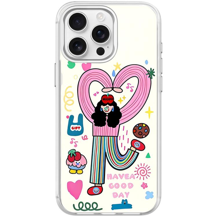 Custodia magnetica per telefono con motivo Dopamine Girl, For iPhone 15 Pro Max, For iPhone 15 Pro