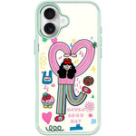 Custodia magnetica per telefono con motivo Dopamine Girl, For iPhone 17 Pro Max, For iPhone 17 Pro, For iPhone 17, For iPhone Air