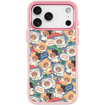 Adorabile custodia magnetica per telefono con motivo orsetto., For iPhone 17 Pro Max, For iPhone 17 Pro, For iPhone 17, For iPhone Air