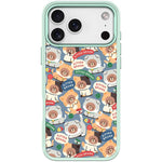 Adorabile custodia magnetica per telefono con motivo orsetto., For iPhone 17 Pro Max, For iPhone 17 Pro, For iPhone 17, For iPhone Air