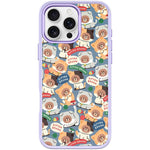 Adorabile custodia magnetica per telefono con motivo orsetto., For iPhone 16 Pro Max, For iPhone 16 Pro, For iPhone 16 Plus, For iPhone 16