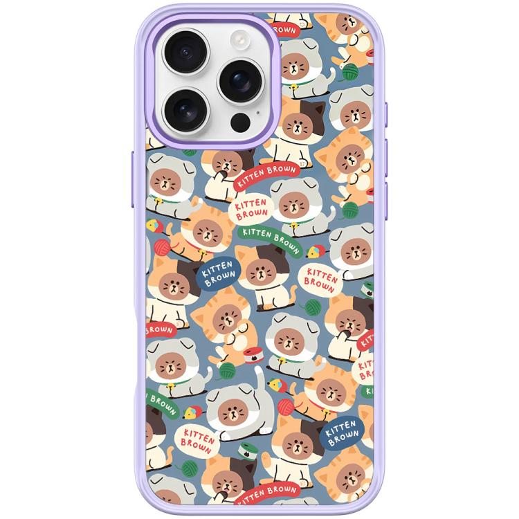 Adorabile custodia magnetica per telefono con motivo orsetto., For iPhone 16 Pro Max, For iPhone 16 Pro, For iPhone 16 Plus, For iPhone 16