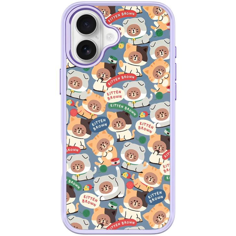 Adorabile custodia magnetica per telefono con motivo orsetto., For iPhone 16 Pro Max, For iPhone 16 Pro, For iPhone 16 Plus, For iPhone 16