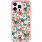 Adorabile custodia magnetica per telefono con motivo orsetto., For iPhone 15 Pro Max, For iPhone 15 Pro