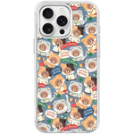 Adorabile custodia magnetica per telefono con motivo orsetto., For iPhone 15 Pro Max, For iPhone 15 Pro