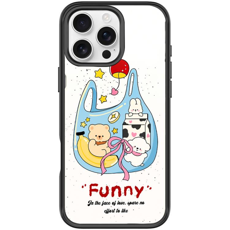 Adorabile borsetta con motivo orsetto e custodia magnetica per telefono, For iPhone 16 Pro Max, For iPhone 16 Pro, For iPhone 16 Plus, For iPhone 16