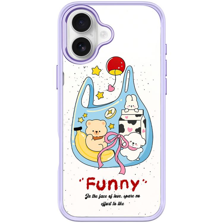 Adorabile borsetta con motivo orsetto e custodia magnetica per telefono, For iPhone 16 Pro Max, For iPhone 16 Pro, For iPhone 16 Plus, For iPhone 16