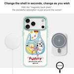 Adorabile borsetta con motivo orsetto e custodia magnetica per telefono, For iPhone 16 Pro Max, For iPhone 16 Pro, For iPhone 16 Plus, For iPhone 16