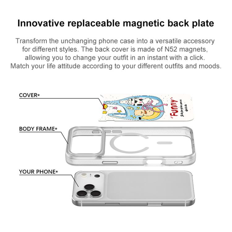 Adorabile borsetta con motivo orsetto e custodia magnetica per telefono, For iPhone 15 Pro Max, For iPhone 15 Pro