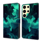 Custodia per telefono in ecopelle con effetto cristallo., For Samsung Galaxy S25 Ultra 5G
