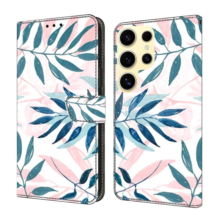Custodia per telefono in ecopelle con effetto cristallo., For Samsung Galaxy S23 Ultra 5G