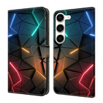 Custodia per telefono in ecopelle con effetto cristallo., For Samsung Galaxy S23+ 5G