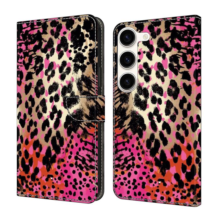 Custodia per telefono in ecopelle con effetto cristallo., For Samsung Galaxy S23+ 5G