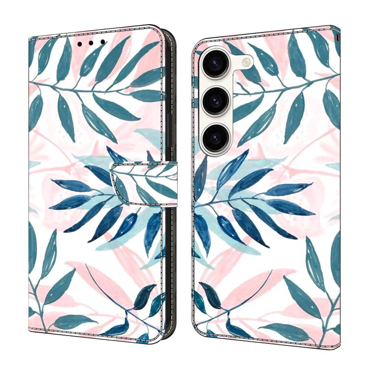 Custodia per telefono in ecopelle con effetto cristallo., For Samsung Galaxy S23+ 5G