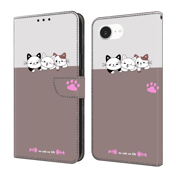 Custodia in ecopelle effetto cristallo per iPhone 17 Pro