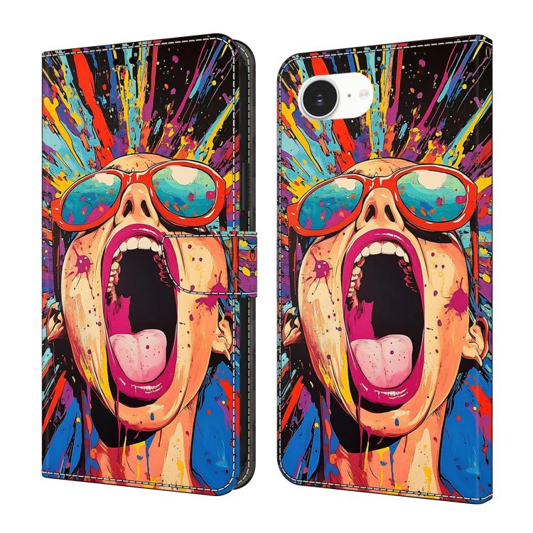 Custodia in ecopelle effetto cristallo per iPhone 17 Pro