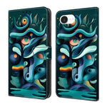 Custodia in ecopelle effetto cristallo per iPhone 17 Pro