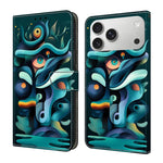 Custodia in ecopelle effetto cristallo per iPhone 17e 16e