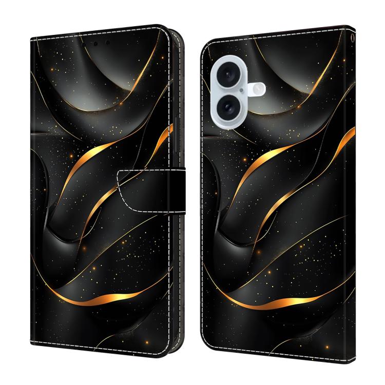 Custodia portafoglio in ecopelle effetto cristallo per iPhone 17