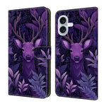 Custodia portafoglio in ecopelle effetto cristallo per iPhone 17