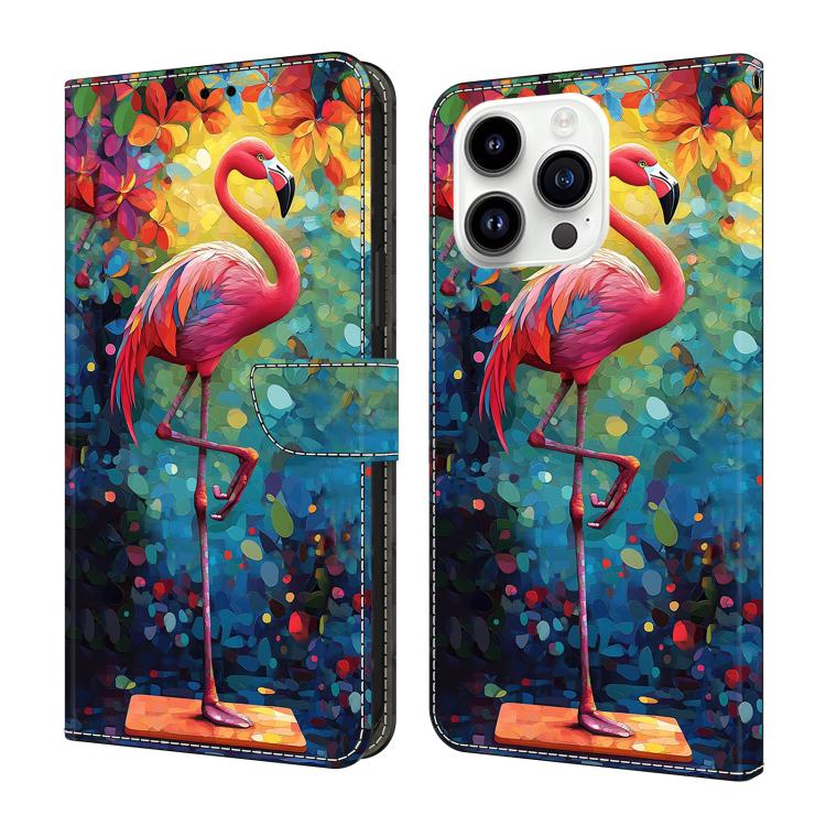 Custodia in ecopelle effetto cristallo per iPhone 16 Pro Max