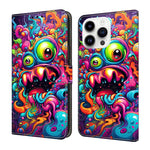 Custodia in ecopelle effetto cristallo per iPhone 16 Pro Max