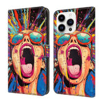 Custodia in ecopelle effetto cristallo per iPhone 16 Pro