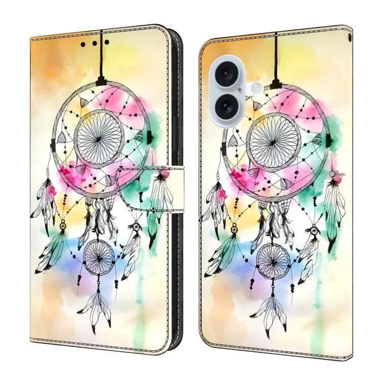 Custodia portafoglio in ecopelle effetto cristallo per iPhone 16