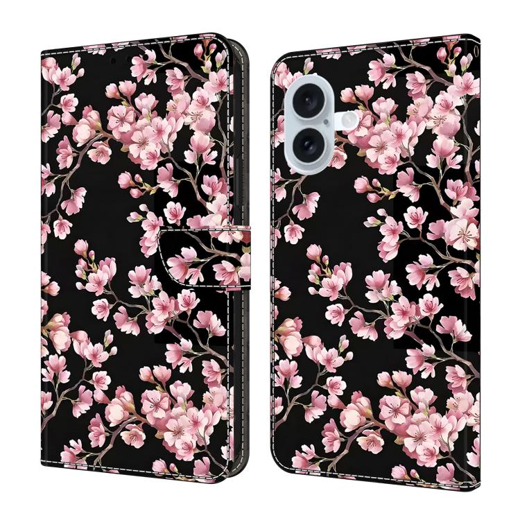 Custodia portafoglio in ecopelle effetto cristallo per iPhone 16