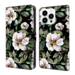 Custodia portafoglio in ecopelle effetto cristallo per iPhone 15