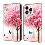 Custodia portafoglio in ecopelle effetto cristallo per iPhone 15