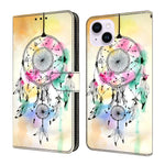 Custodia per telefono in ecopelle con effetto cristallo., For iPhone 15