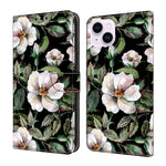 Custodia per telefono in ecopelle con effetto cristallo., For iPhone 15 Plus
