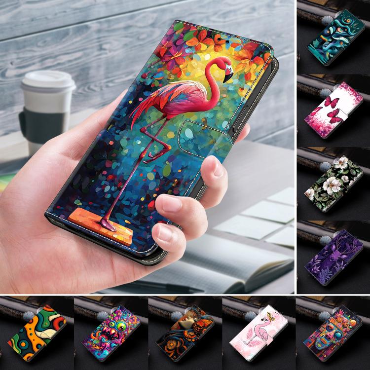 Custodia per telefono in ecopelle con effetto cristallo., For iPhone 16 Plus