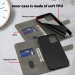 Custodia per telefono in ecopelle con effetto cristallo., For iPhone 16 Plus