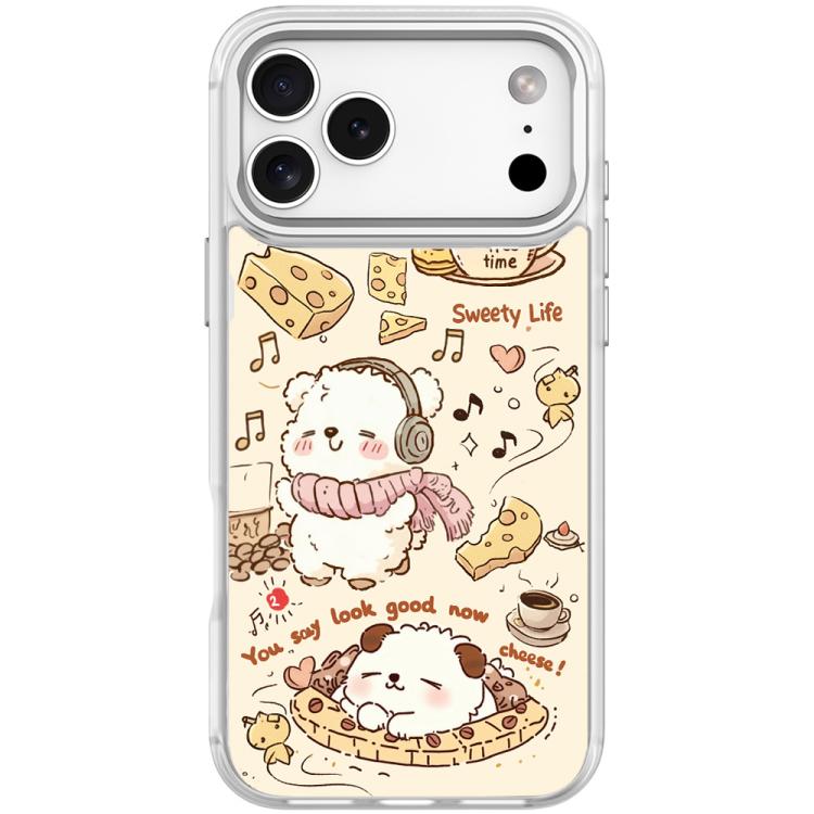 Custodia magnetica per iPhone 17 Pro Max con motivo gatto
