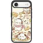 Custodia magnetica per iPhone 17 Pro Max con motivo gatto