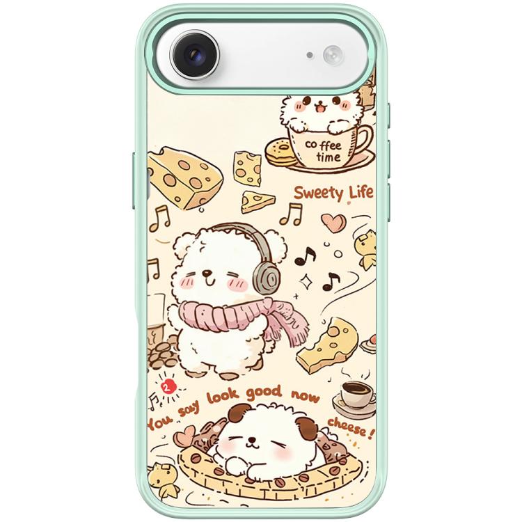 Custodia magnetica per iPhone 17 Pro Max con motivo gatto