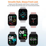 Smartwatch CX2 con schermo TFT a colori da 1,95 pollici, chiamate Bluetooth e supporto per il monitoraggio della salute.