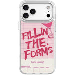 Custodia magnetica per telefono con motivo cocktail e testo, For iPhone 17 Pro Max, For iPhone 17 Pro, For iPhone 17, For iPhone Air