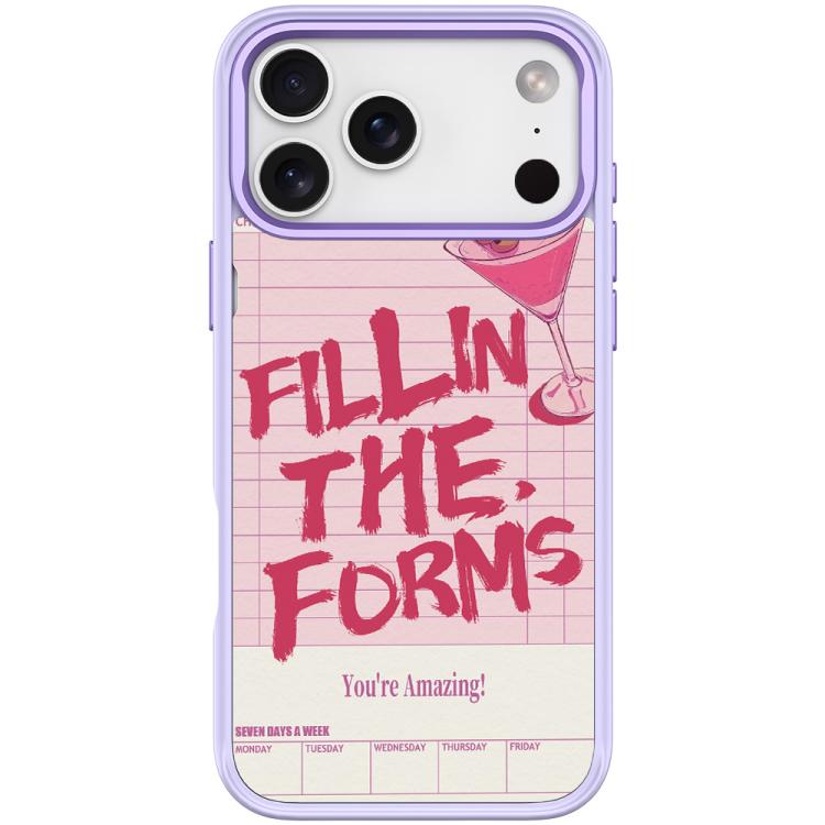 Custodia magnetica per telefono con motivo cocktail e testo, For iPhone 17 Pro Max, For iPhone 17 Pro, For iPhone 17, For iPhone Air