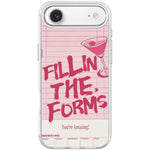 Custodia magnetica per telefono con motivo cocktail e testo, For iPhone 17 Pro Max, For iPhone 17 Pro, For iPhone 17, For iPhone Air
