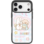 Adorabile custodia magnetica per telefono con motivo coniglietto innamorato, For iPhone 17 Pro Max, For iPhone 17 Pro, For iPhone 17, For iPhone Air