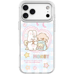 Adorabile custodia magnetica per telefono con motivo coniglietto innamorato, For iPhone 17 Pro Max, For iPhone 17 Pro, For iPhone 17, For iPhone Air