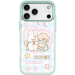 Adorabile custodia magnetica per telefono con motivo coniglietto innamorato, For iPhone 17 Pro Max, For iPhone 17 Pro, For iPhone 17, For iPhone Air