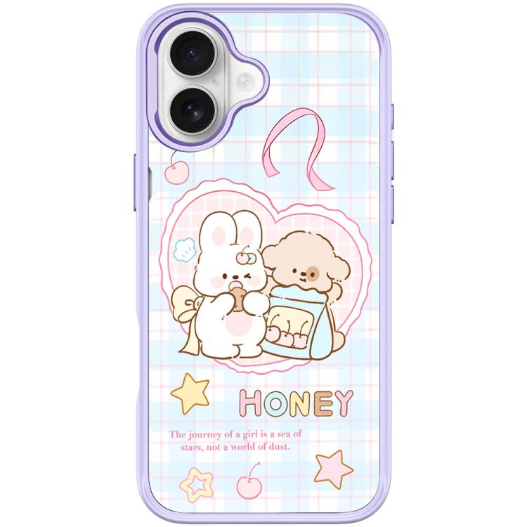 Adorabile custodia magnetica per telefono con motivo coniglietto innamorato, For iPhone 17 Pro Max, For iPhone 17 Pro, For iPhone 17, For iPhone Air